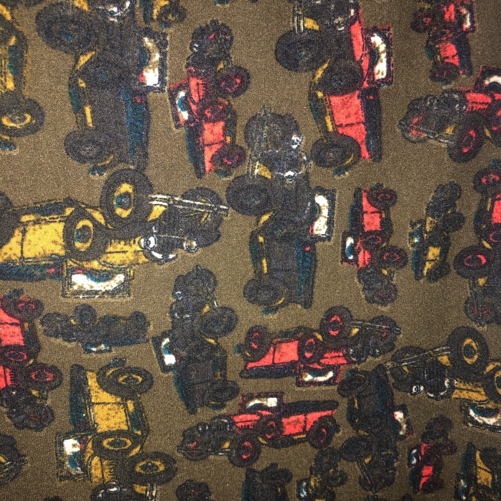 Lularoe vintage truck leggings